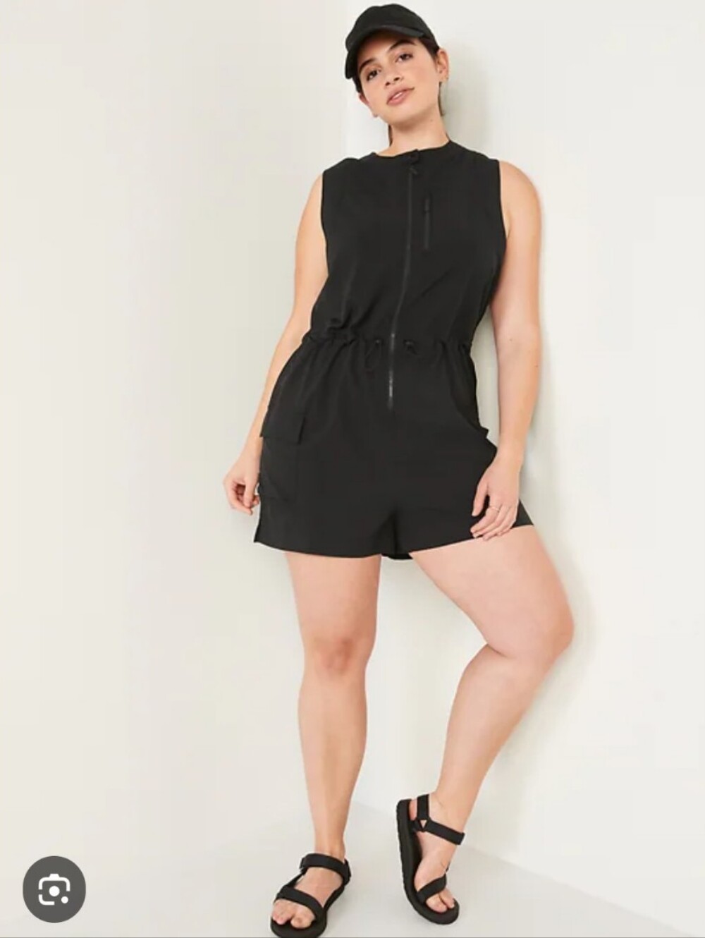 Old Navy StretchTech Zip Romper Size Small